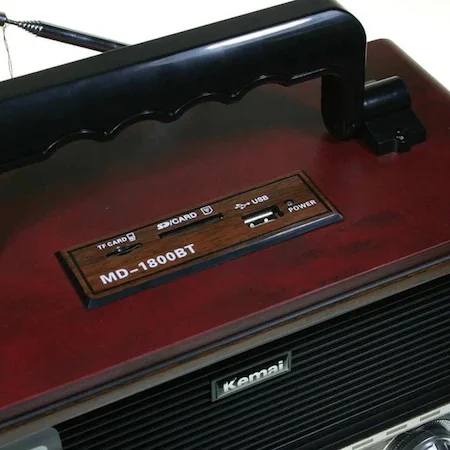 Kemai MD-1800BT ретро ностальгия радио Bluetooth FM USB SD серый 463370223 | Электроника