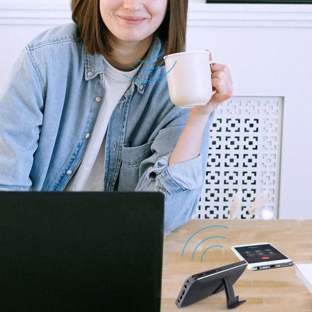 

Eshowee Ultra-thin Bluetooth Small Speaker Subwoofer Wireless Mini Cannon With High Volume