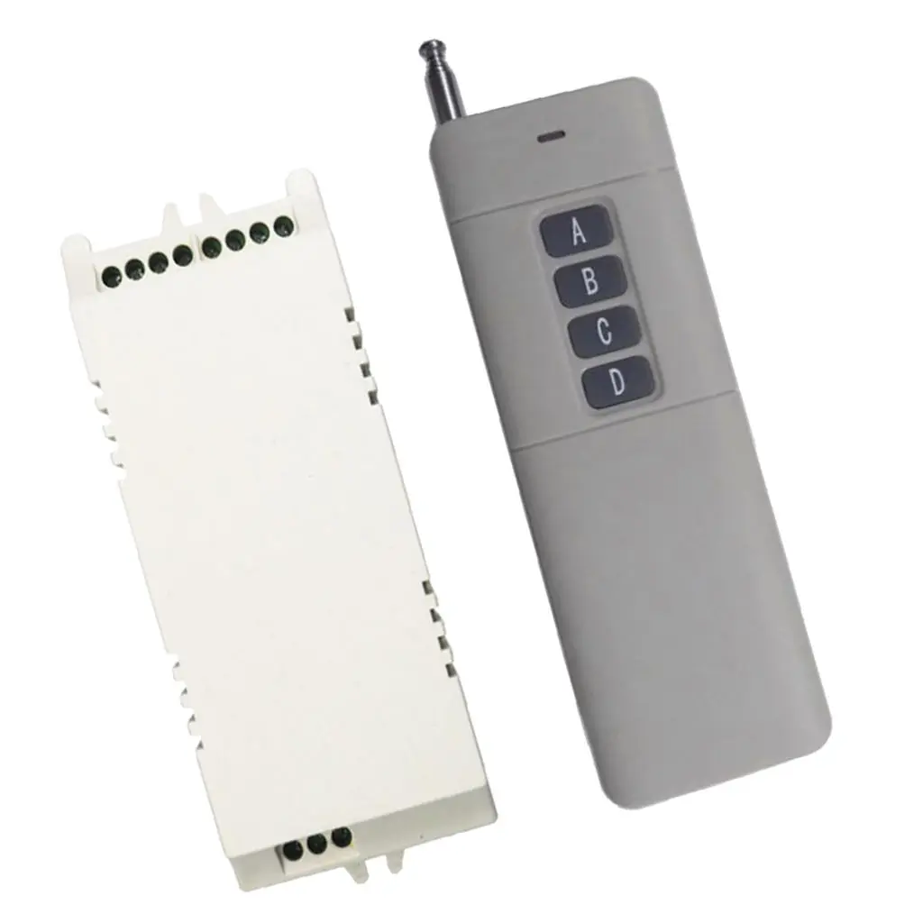 

AC85 250V 433M 4CH Wireless RF Relay Switch Receiver 4 Buttons