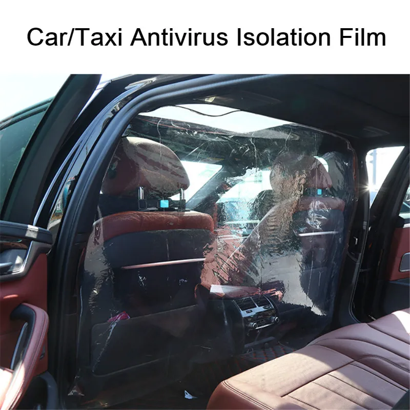 Противовирусная защита автомобиля разделительный экран такси защитная пленка