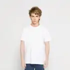 Мужская белая футболка, повседневный укороченный топ с круглым вырезом, футболка оверсайз, блузки с коротким рукавом в стиле Харадзюку, летние тонкие топы, облегающая большая футболка