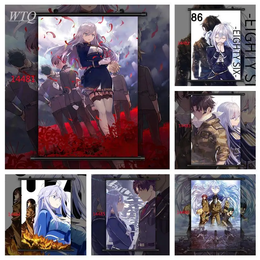 Аниме Манга HD печать аниме постеры 86-восемьдесят tysix настенный постер Картина на