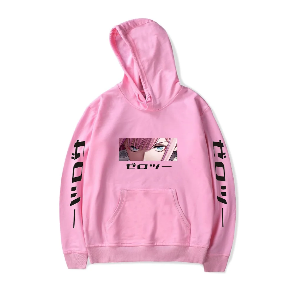 

2021 Darling in the Franxx Zero Two Hoodie Hoodies Unisex Hoodie Pullovers Casual Clothing Style Oversized Hoodie