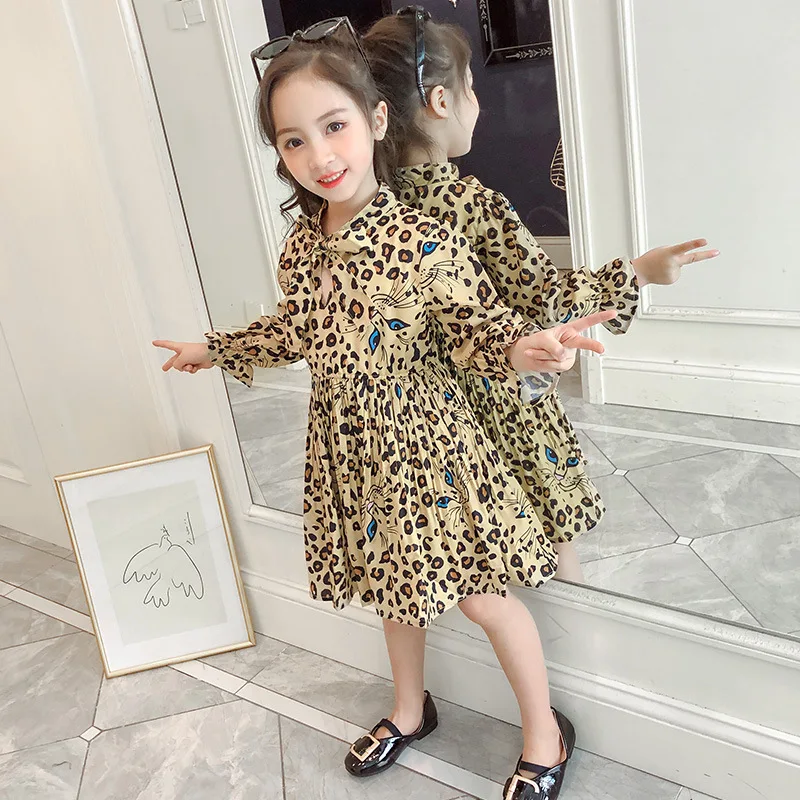Платье для девочек от 2 до 13 лет коллекция 2019 года весеннее Повседневное платье