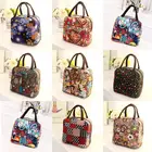 Портативный Удобный Ланч-бокс, дорожная Водонепроницаемая Холщовая Сумка для пикника на открытом воздухе, домашний кухонный Органайзер