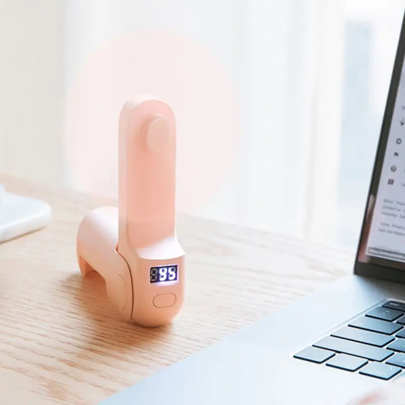 

Portable Electric Rotation Fans 2-leaf 2-Speed USB Battery Rechargeable T5UE