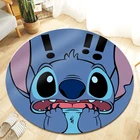 Круглый 100 см стежка детский игровой ковер пол фланелевые коврики печатных коврик для Спальня дома декоративные милые коврик