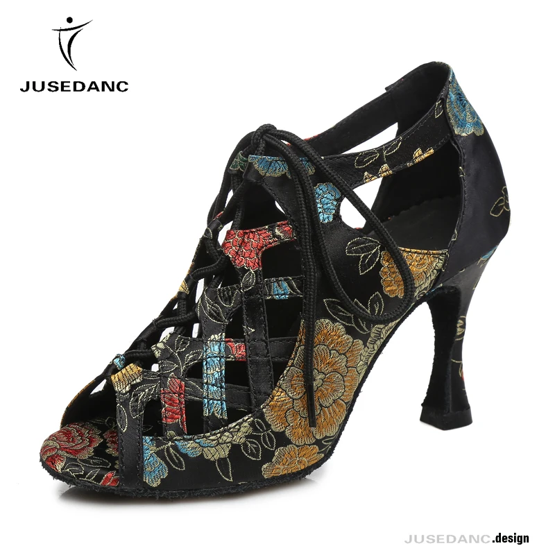 

Dance Shoes Ballroom Jazz Shoes Dance Latin Dance Shoes Woman Sneakers Dance Shoes Waltz Shoes JuseDanc