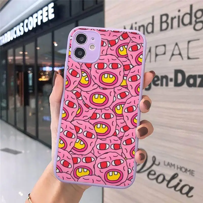 

Tyler the creator Golf IGOR bees Phone Cases matte transparent For iphone 7 8 11 12 plus mini x xs xr pro max cover