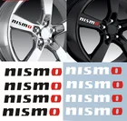 Наклейка на автомобильные колеса Nismo для Nissan Tiida Sunny QASHQAI J10 J11 MARCH LIVINA TEANA X-TRAI,10 см, 4 шт.