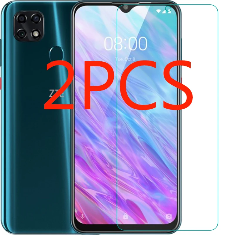 

2pcs tempered glass saver shield on for zte blade 20smart 20 smart 9h protective film clear lcd screen protector phone cover