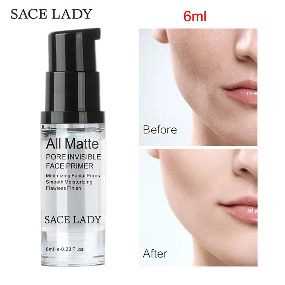 SACE LADY основа для лица грунтовка макияжа жидкие матовые тонкие линии