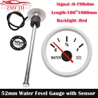 Измеритель уровня воды на лодке, водонепроницаемый, IP67, с датчиком уровня воды 0-190 Ом, подходит для 1224 В, измеритель уровня воды на лодке