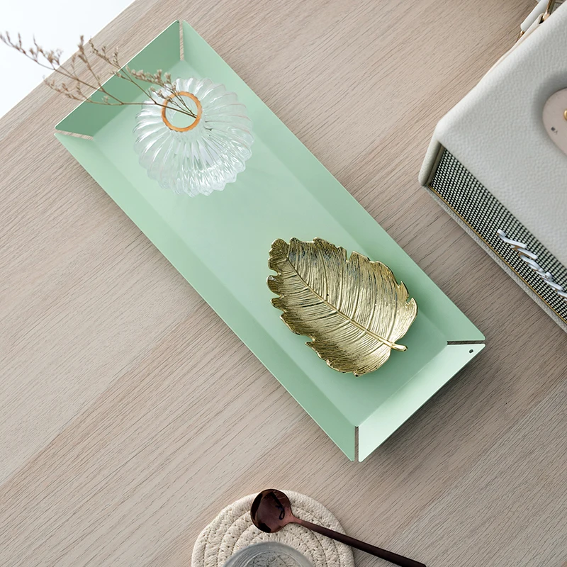 Зеленые лотки для хранения торта украшения инструменты духи/макияж/Ювелирные