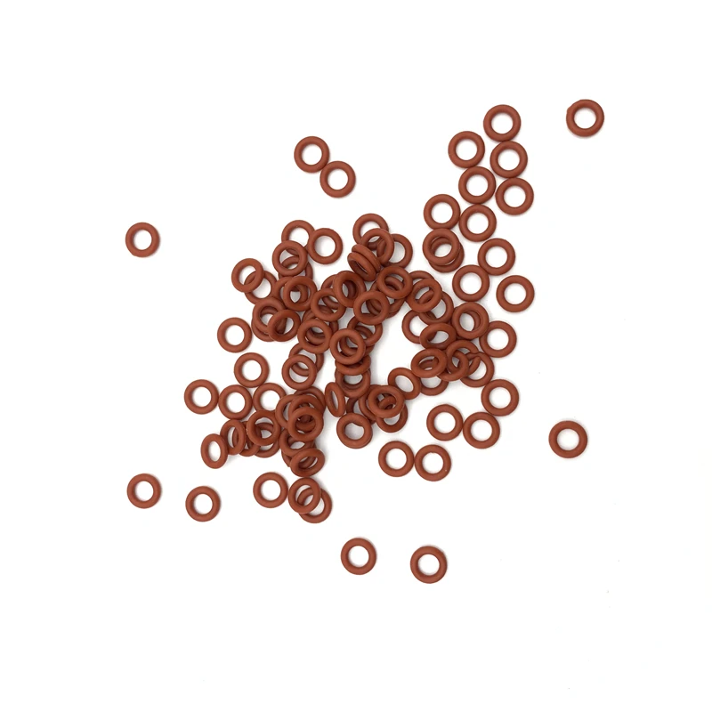 Уплотнительное кольцо VMQ 100 шт. уплотнительная прокладка толщина CS 2 мм OD 8 ~ 65