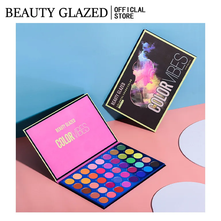 

Beauty Glazed 40 Color Guitar Eyeshadow Pearlescent Mashed Potato Eyeshadow Stage Makeup Cos Makeup Net Red Eyeshadow Ins