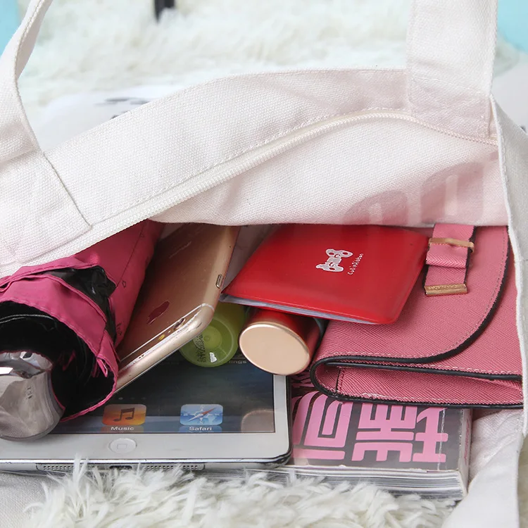 

2021 for Women Large capacity Ladies Canvas Shoulder Bags Shopping Bag Tote Crossbody Bags Purses Casual Handbag Eco Shopper sac