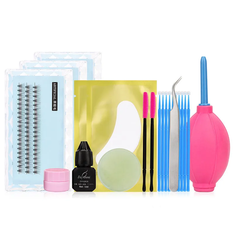 Новый набор для макияжа тренировочный Комплект ресниц накладные ресницы