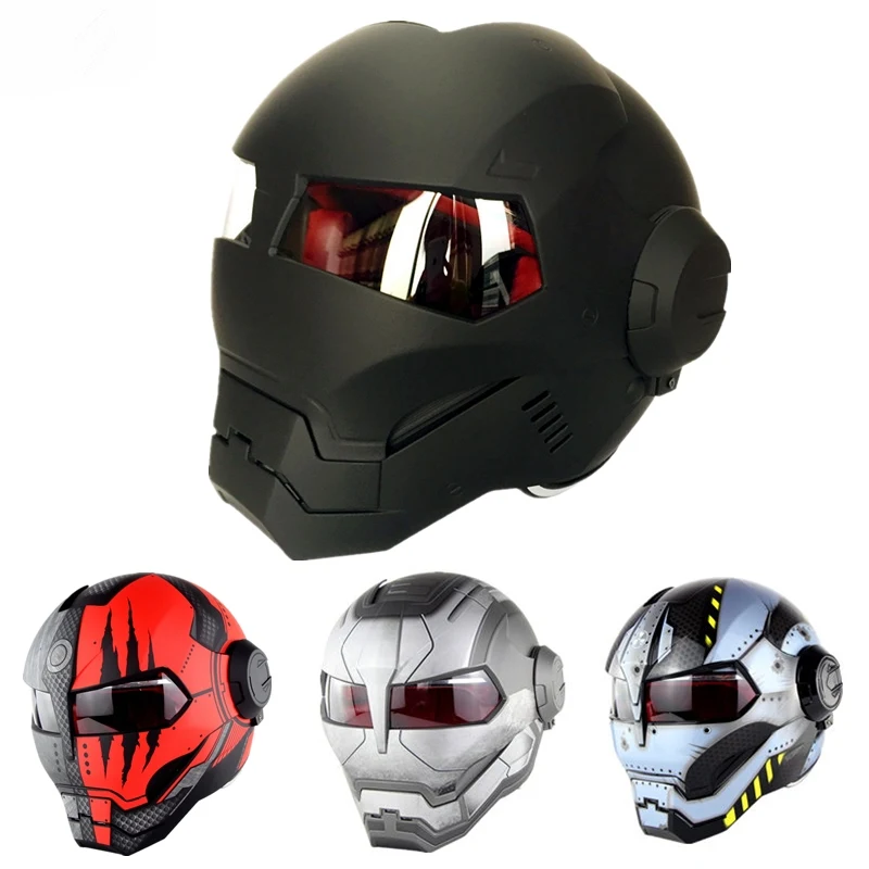 

Motorcycle Helmet Man Enduro Full Face Personalized Integral Cycling Electric Scooter Capacete Safety De Moto Sun Visor Casco