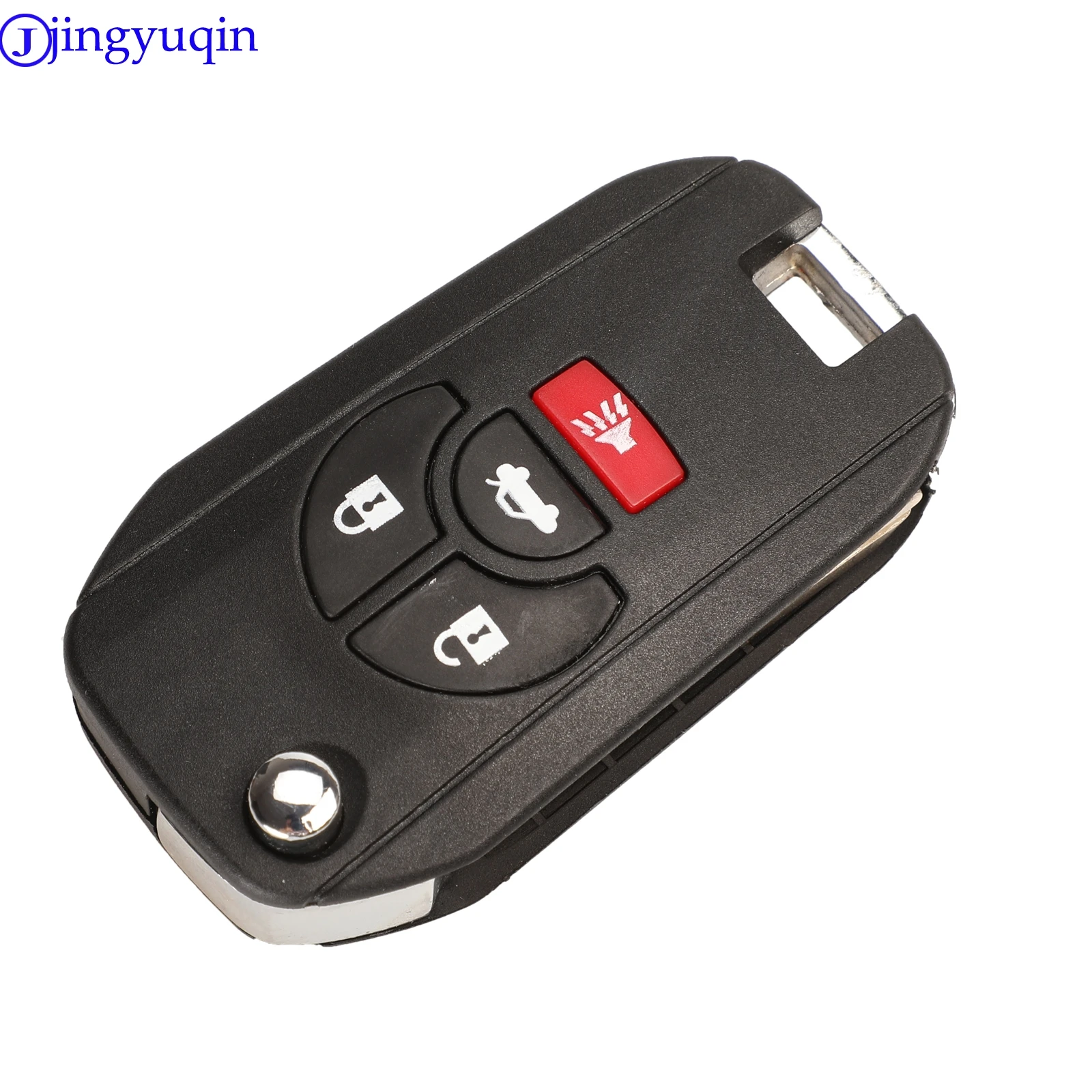 Jingyuqin 2/3/4 кнопки для Nissan Altima Maxima Sentra Versa пустой дистанционный откидной складной
