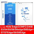 Nohon Батарея для samsung Galaxy Note 3 2 8 Edge Note 4 Note3 S3 S4 S5 S6 S7 S8 Edge + Note8 Note4 Note2 S6Edge для SAM батареи