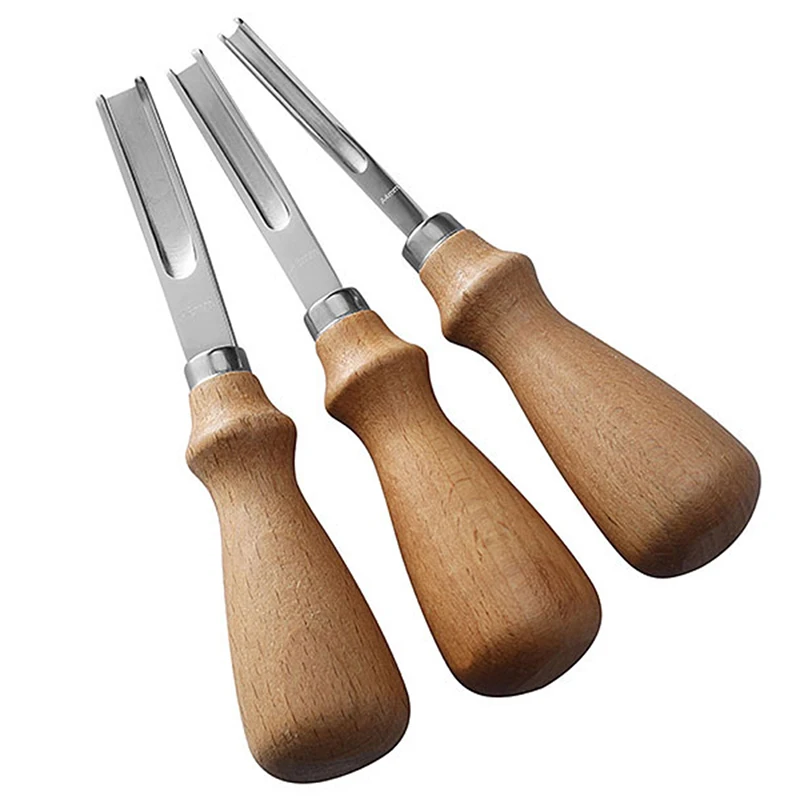 

Недорогой инструмент для кожевенного ремесла во французском стиле с деревянной ручкой, кожевенное ремесло, инструмент для кожевенного рем...