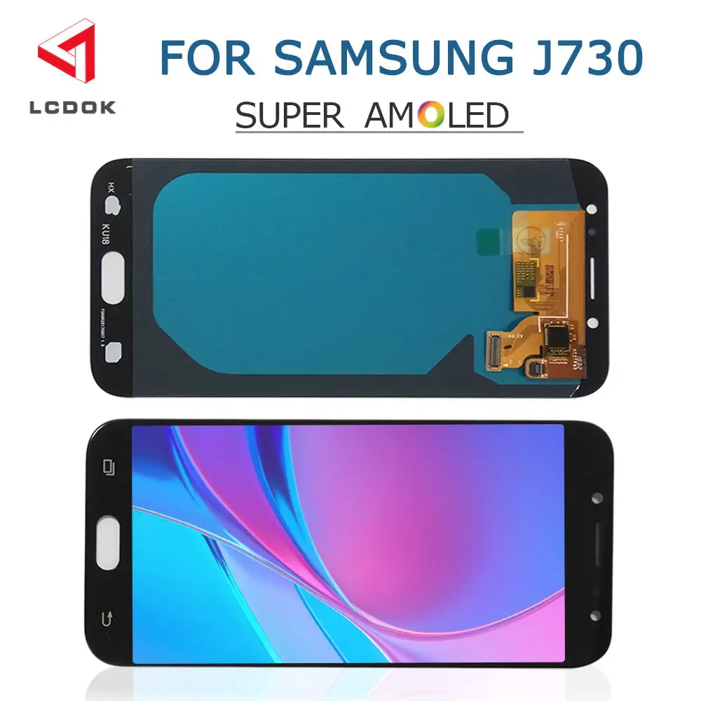 ЖК-дисплей с AMOLED-матрицей для Samsung Galaxy J7 2017 J730F J730 | Мобильные телефоны и аксессуары