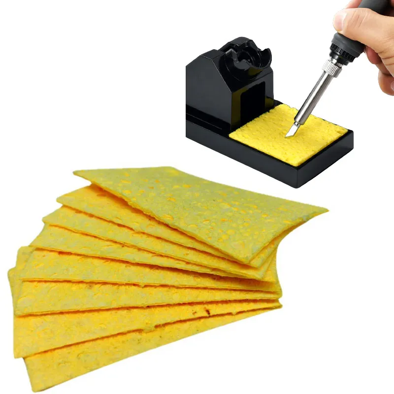 

5/10pcs Cleaning Sponge Cleaner For Enduring Solder Welding Station Electric Soldering Iron Tips Clean Sponge Repair Tools