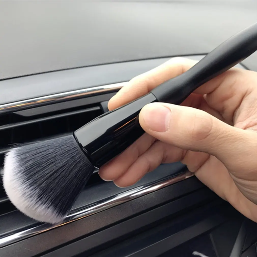 

Car Beauty Detail Brush Dust Gap Cleaning Soft Brush Interior Air Conditioning Air Outlet Cleaning Tool