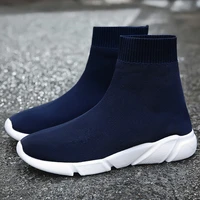 big number high top light weight male sneakers socks mens running shoes women summer sports shoes sport man sneakers blue b 524
