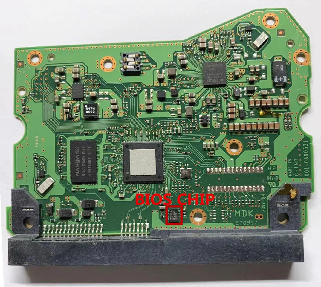 0A90531 /  Desktop hard disk PBC circuit board / 006-0A90531 , 001-0A90531 / 0J45268 Western Digital enlarge