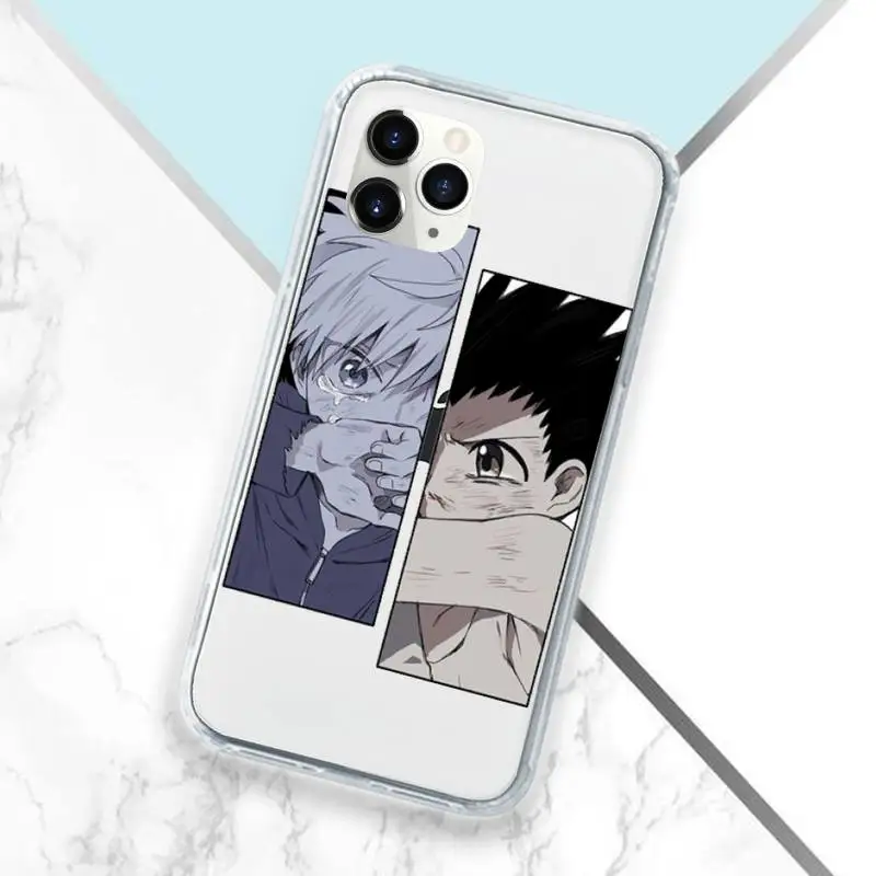 

Hunter X Hunter Anime Phone Case for iPhone 11 12 pro XS MAX 8 7 6 6S Plus X 5S SE 2020 XR