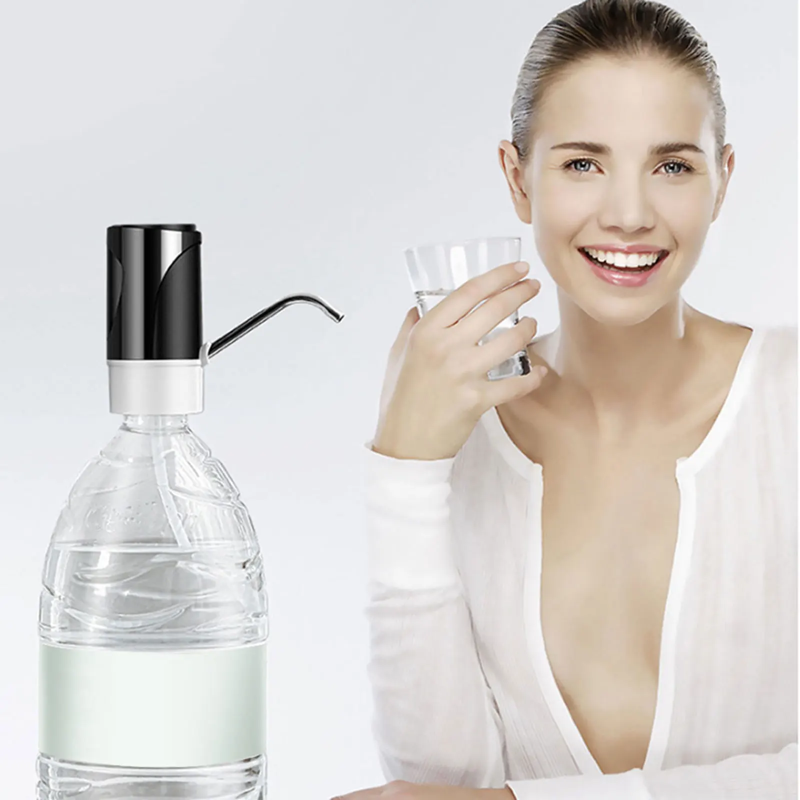 Помпа для бутылок с водой автоматический Электрический Дозатор воды USB-зарядкой