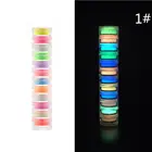 Светится в темноте смолы пигментных чернил гель для ногтей из смолы неон фосфор светящийся порошок УФ Смола эпоксидные украшения делая нейл-арта украшения