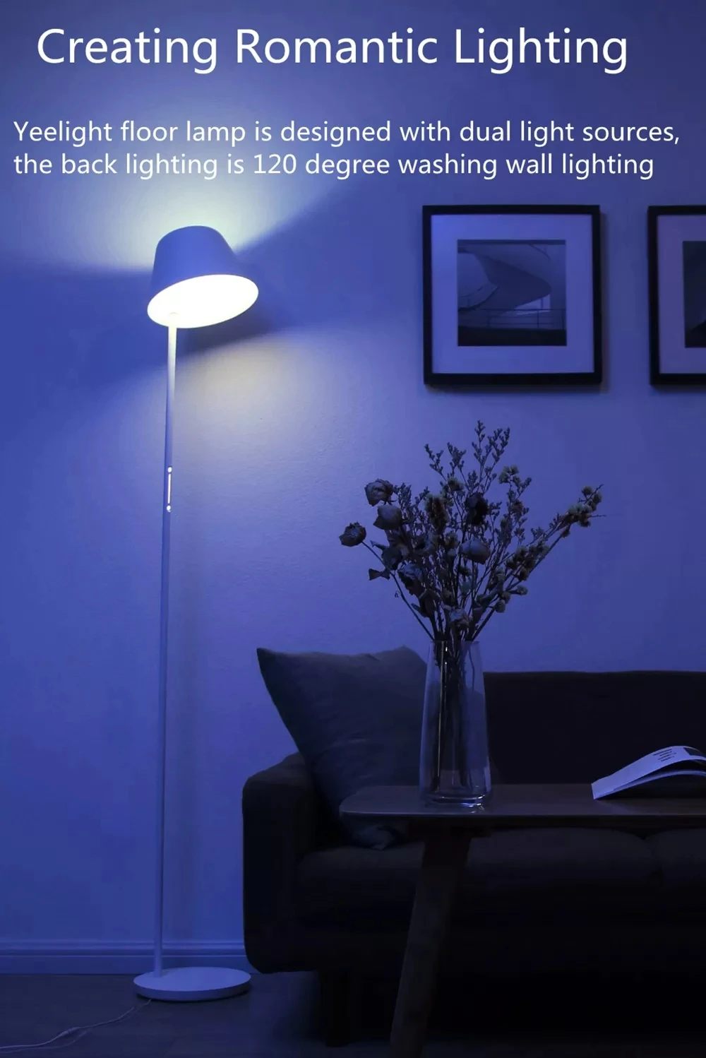 Xiaomi Yeelight YLLD01YL 12 Вт умный Диммируемый СВЕТОДИОДНЫЙ торшер wifi приложение управление Поддержка Mijia приложение Apple Homekit wifi управление