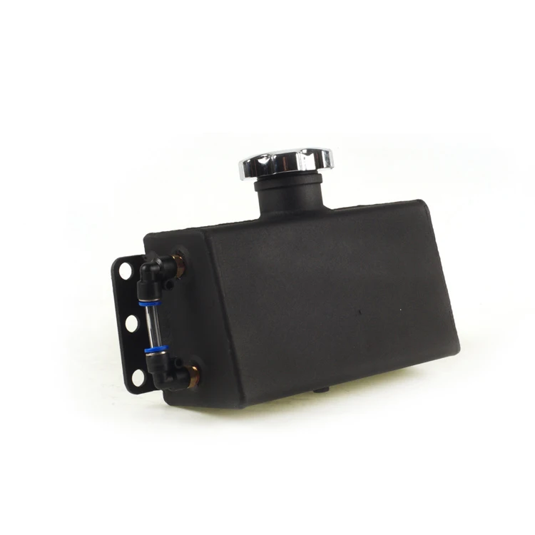 

aluminum Overflow Coolant tank Reservoir Cooling Radiator water 1000ML catch Oil Catch Can Reservoir Tank