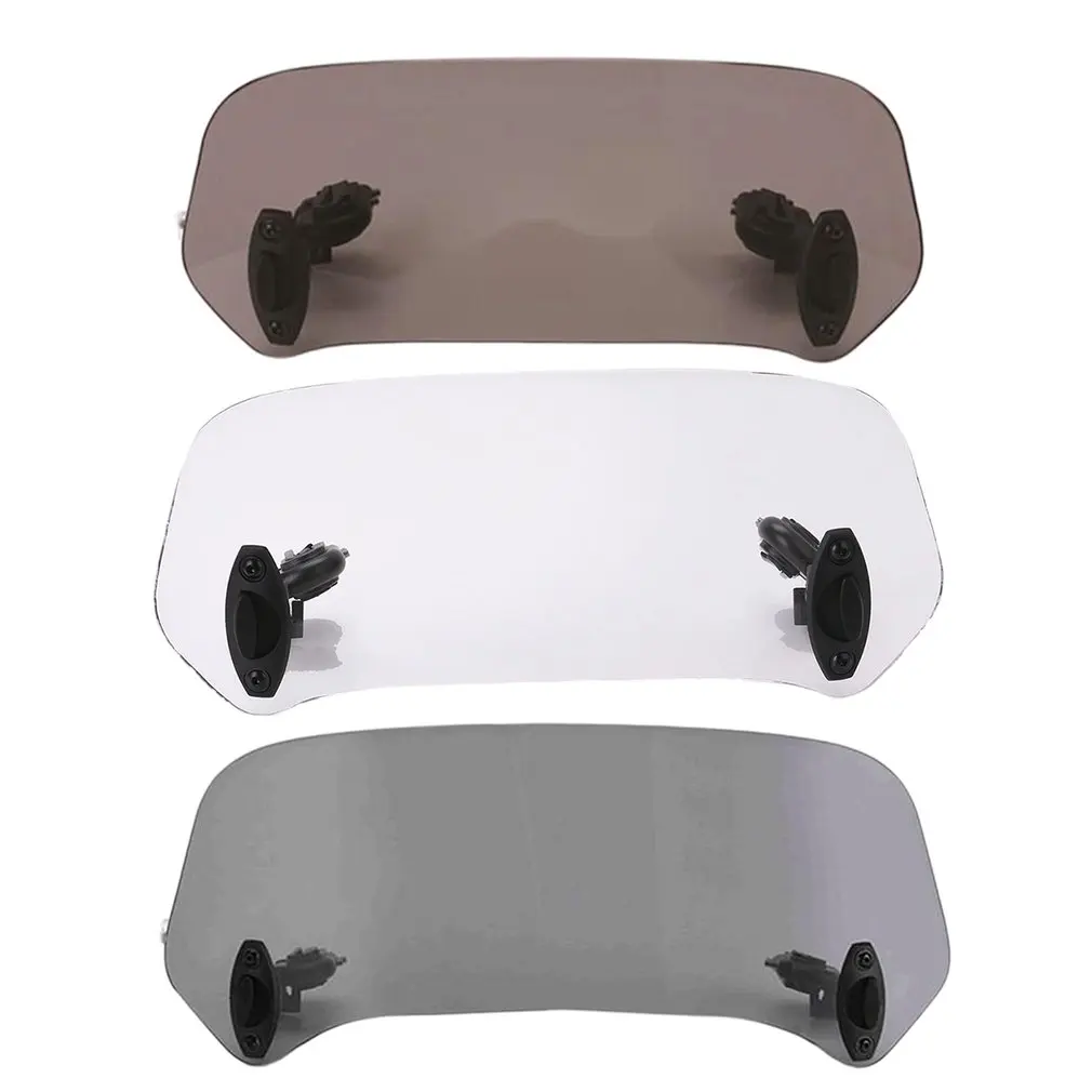 

Motorcycle Part Adjustable Clip Windscreen Air Deflector For Suzuki For Yamaha