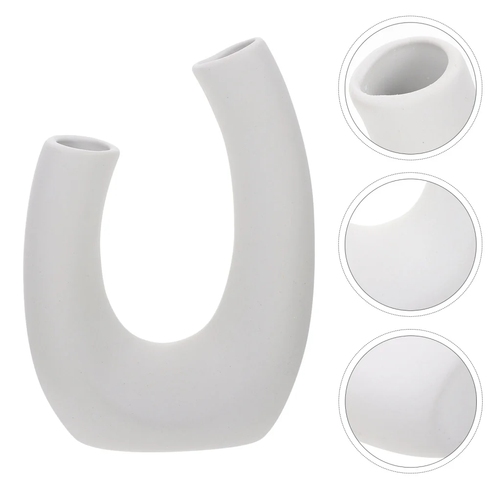 

Modern Style Floral Pot Ceramic Vase Plant Pot Unique Flower Vase Home Decor