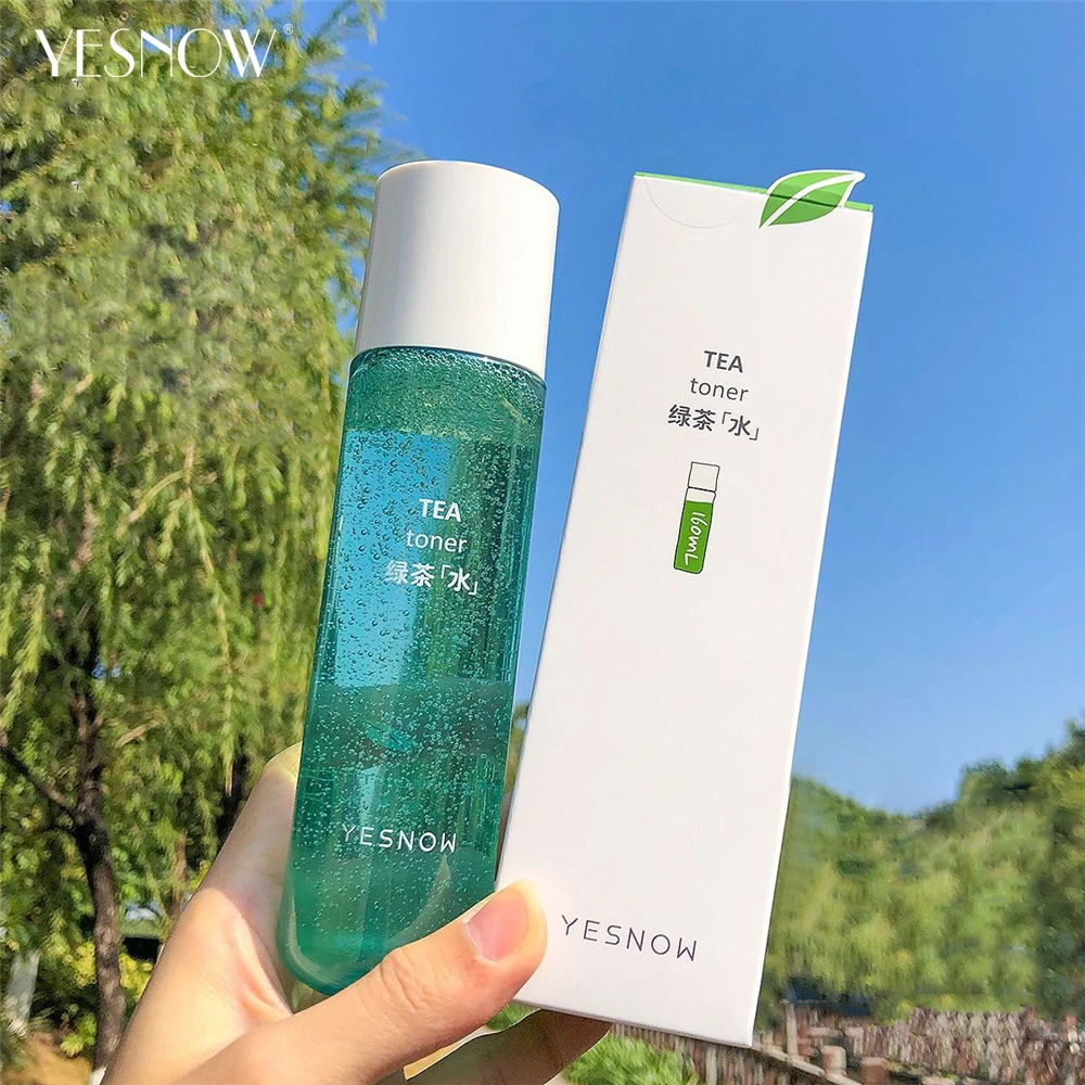Тоник для лица Green Tea 160 мл Увлажняющий средство ухода за кожей минимизатор пор