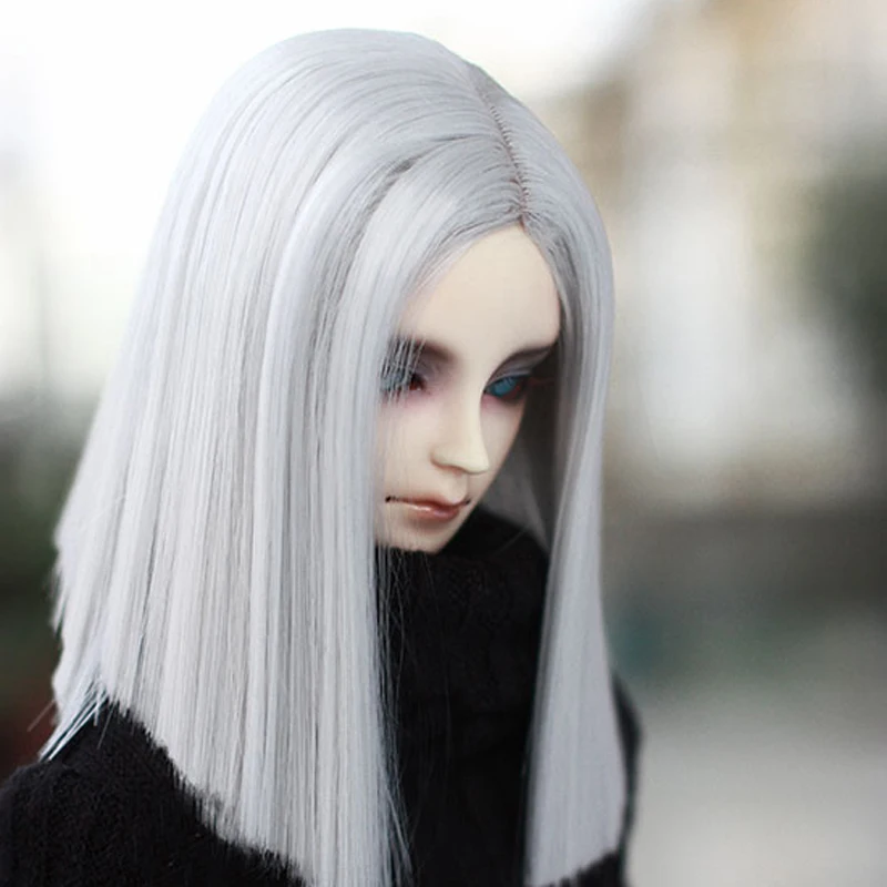 Новый стиль 1/3 1/4 1/6 1/8 Bjd SD высокая температура короткий парик провод BJD для кукла |