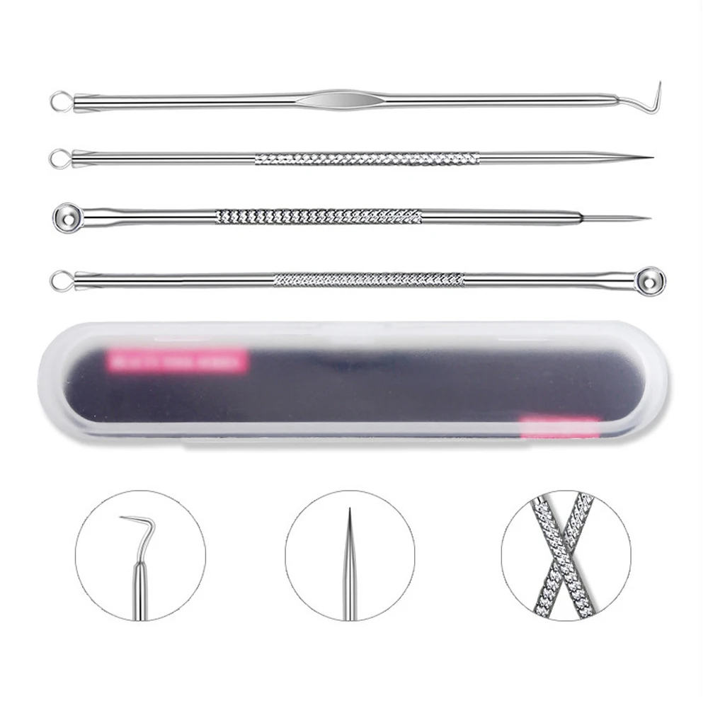 4 шт. набор для удаления черных точек|Устройство ухода за кожей лица| |