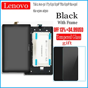 ЖК-дисплей для Lenovo Tab 2 A10-30 YT3-X30 X30F TB2-X30F tb2-x30l a6500 tb2-x30m дюйма с сенсорным экраном и дигитайзером