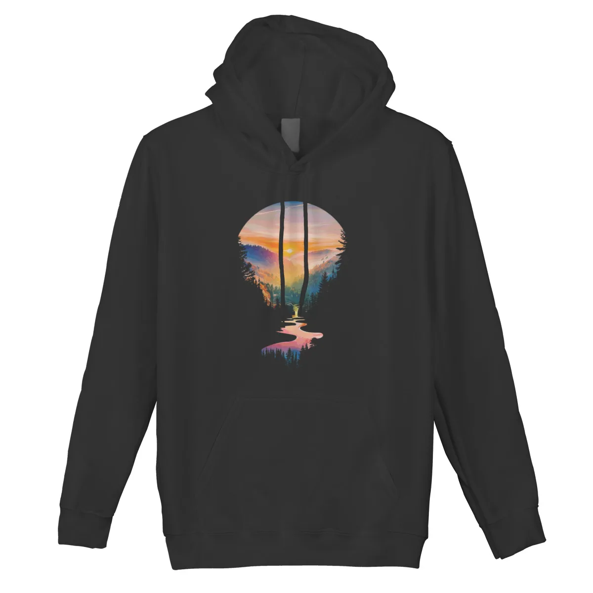 

Men's Hoodie Summer SunrisePrint Custom Cotton Games Streetwear Sweatshirt 37049