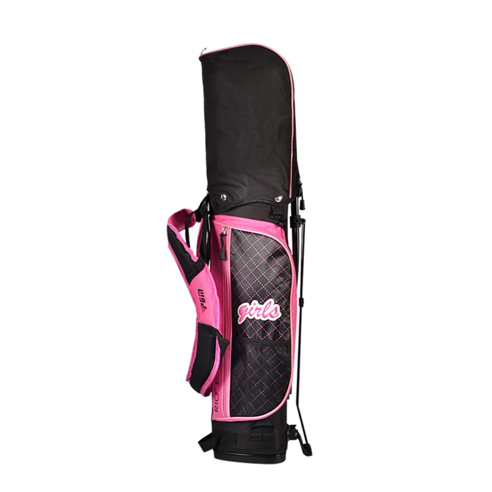 PGM Lightweight Golf Bag Anti-Friction Golfing Gun Package Portable Golf Rack Bag With Braces Bracket Stand Support for Children
