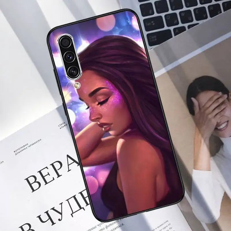 

Fashion Girls Phone Case For Samsung A20 A30 30s A40 A7 2018 J2 J7 prime J4 Plus S5 Note 9 10 Plus