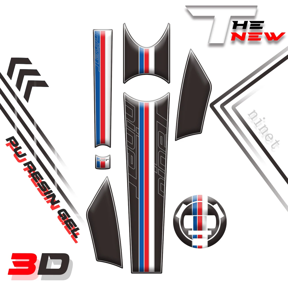 Светоотражающий 3D гелевый передний бак наклейка обтекатель цифровая доска