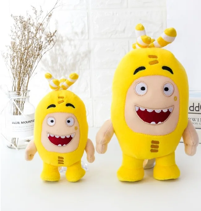 Рождественские подарки 7 цветов 17 см/24 см Oddbods мультфильм предохранитель Джефф Ньют Odd ZEE Bods мягкие животные плюшевые животные куклы игрушки детские подарки