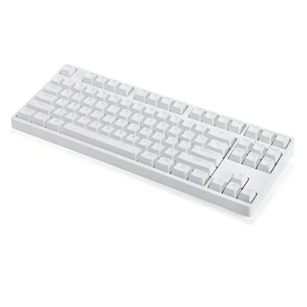 87 ключ NKRO USB Проводная RGB подсветка переключатель Gateron PBT двойная съемка клавиатуры Механическая игровая клавиатура для E-sport офиса ПК ноутбука