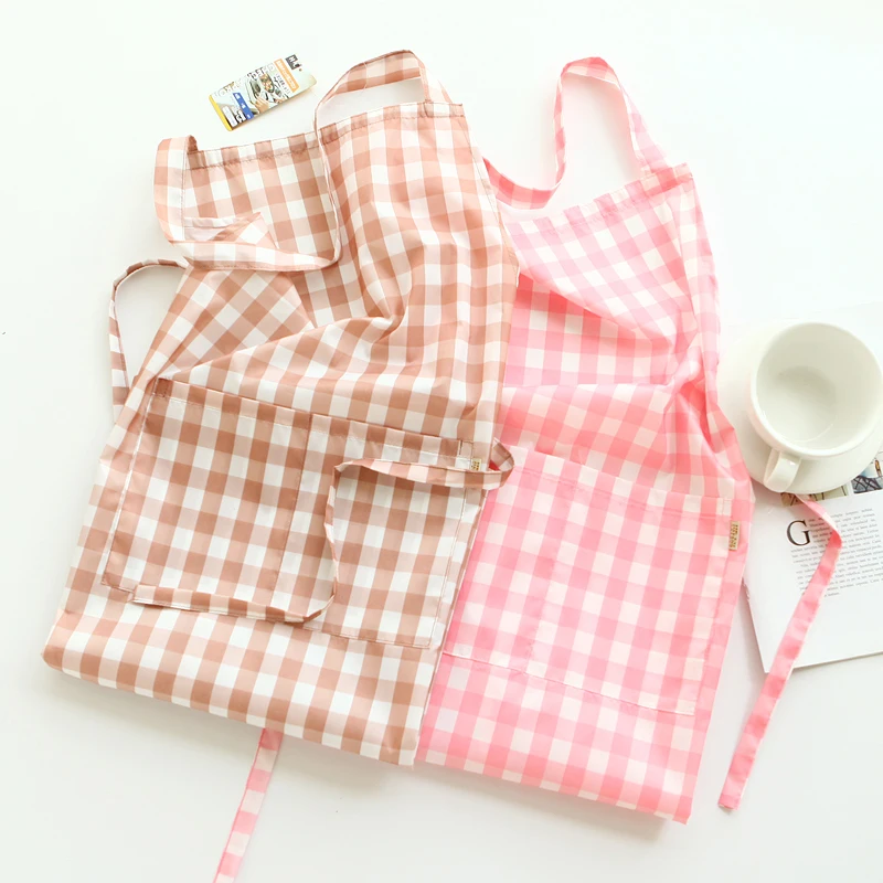 Senyue женский Кухонный Фартук Ресторан домашний водонепроницаемый для карманного