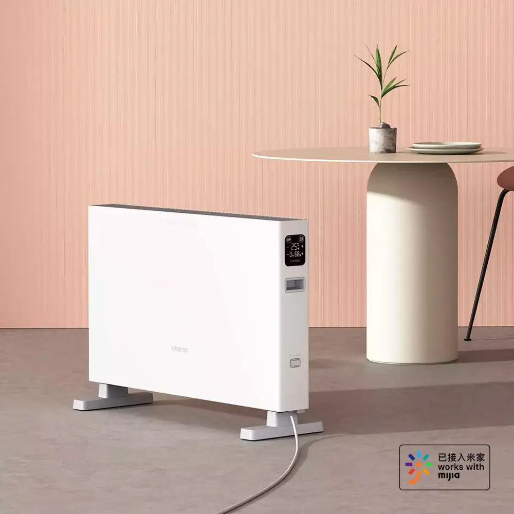 Smartmi Electric Heater Smart Version 1S 2200W High Power Convection Heating Large Screen Touch IPX4 Waterproof Work With Mijia | Бытовая